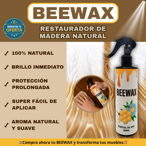 BEEWAX - Restaurador de madera natural