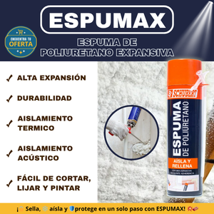ESPUMAX - Espuma de poliuretano expansiva
