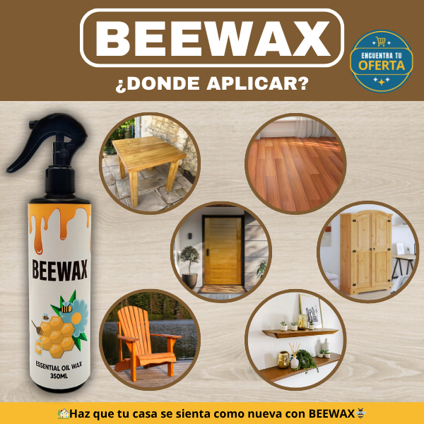BEEWAX - Restaurador de madera natural