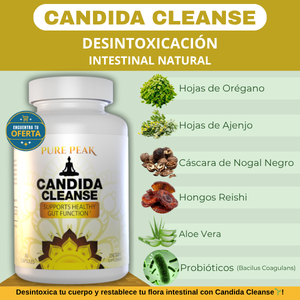 CANDIDA CLEANSE - Detox intestinal natural